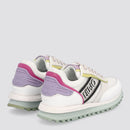 Scarpe Donna LIU JO Sneakers in Mesh e Lurex® colore Bianco