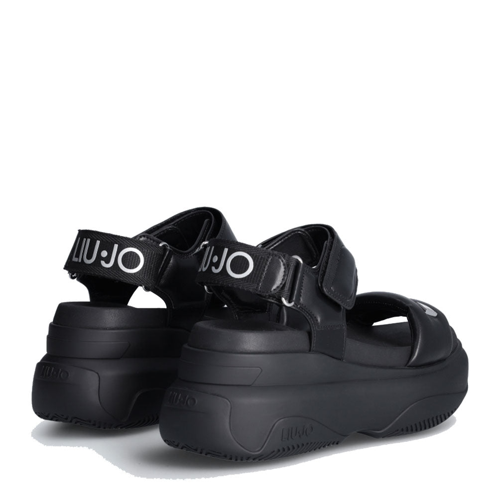 Damenschuhe LIU JO Chunky Sandalen Juni 01 Farbe Schwarz