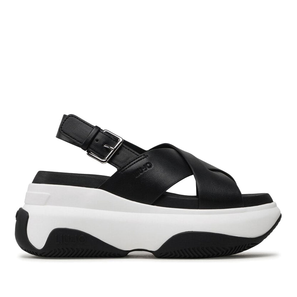 Damenschuhe LIU JO Chunky Sandalen Juni 04 Farbe Schwarz