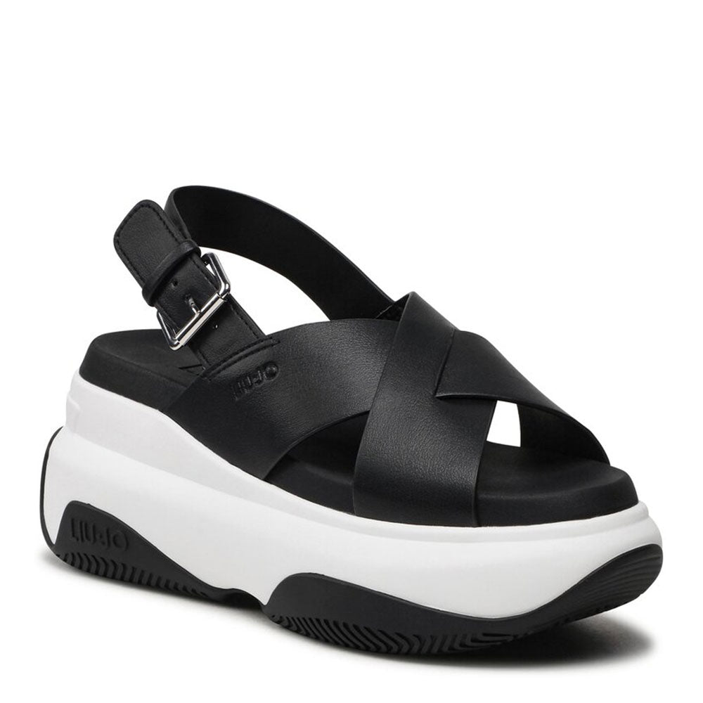 Damenschuhe LIU JO Chunky Sandalen Juni 04 Farbe Schwarz