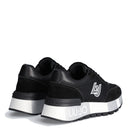 Scarpe Donna LIU JO Sneakers Platform Amazing 25 in Suede e Mesh Nero