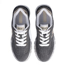 Scarpe Donna LIU JO Sneakers Platform Amazing 27 in Denim Nero Lavato