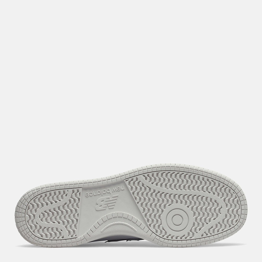 Scarpe Unisex NEW BALANCE Sneakers 480 in Pelle colore White e Timberwolf