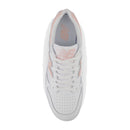 NEW BALANCE Damenschuhe 480 Sneakers aus weißem und rosa Haze-Leder