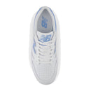 Scarpe Unisex NEW BALANCE Sneakers 480 in Pelle colore White e Light Aluminum