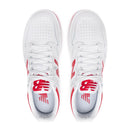 Scarpe Uomo NEW BALANCE Sneakers 480 in Pelle colore White e Red