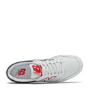 Scarpe Unisex NEW BALANCE Sneakers 480 in Pelle colore White e Navy