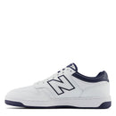 Scarpe Uomo NEW BALANCE Sneakers 480 in Pelle colore White e Navy