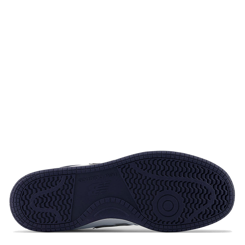 Scarpe Uomo NEW BALANCE Sneakers 480 in Pelle colore White e Navy