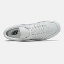 Scarpe Unisex NEW BALANCE Sneakers 480 in Pelle colore White e Rain Cloud