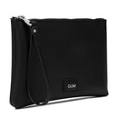 GUM Damen-Clutch, mittelgroß, Color Family-Linie, Schwarz