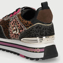 Scarpe Donna LIU JO Sneakers Multicolor con Stampa Animalier