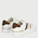 Scarpe Donna LIU JO Sneakers Bianche e Animalier con Borchie