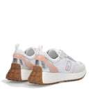 Damenschuhe LIU JO Lolo 06 Sneakers aus Mesh und Wildleder in der Farbe Purity Pink