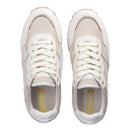 Scarpe Donna LIU JO Sneakers Wonder 01 in Pelle e Brighty Mesh color Conchiglia