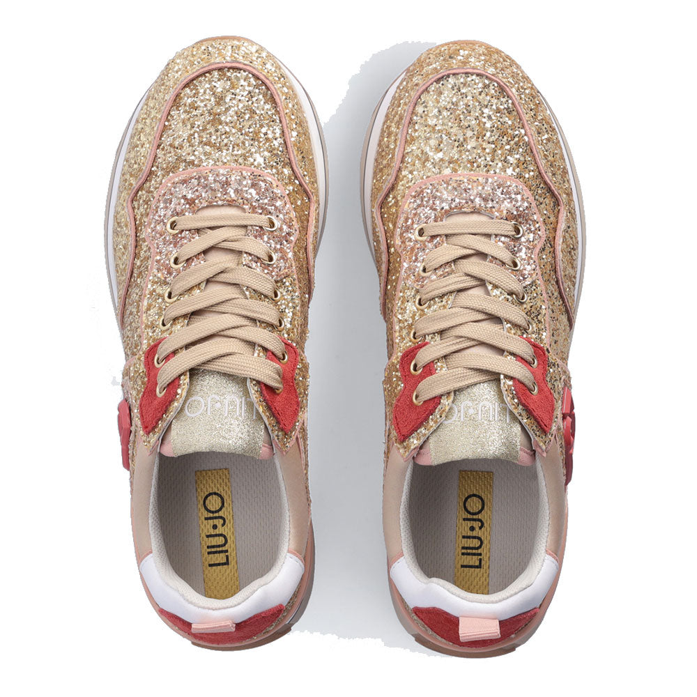 Scarpe Donna LIU JO Sneakers Wonder 25 in Pelle Nera a sconto Scarpe Donna LIU JO Sneakers Wonder 25 in Pelle Nera a sconto