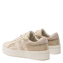 Damenschuhe LIU JO Silvia 87 Sneakers in Glitzer-Shell-Farbe mit Logo