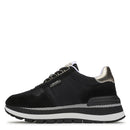 Scarpe Donna LIU JO Amazing 10 Sneakers Platform in Suede e Mesh Nero