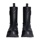 Damenschuhe LIU JO Amazing 22 Stiefeletten aus schwarzem Stretchstoff