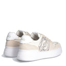 Scarpe Donna LIU JO Sneakers Tami 04 in Pelle e Suede con Maxi Logo Bold color Sabbia