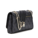 Borsa Donna a Tracolla GUESS Chiusa con Pattina Linea Noelle colore Coal Multi