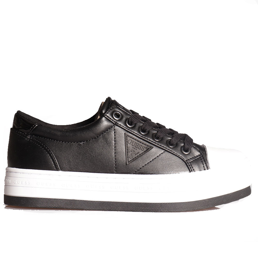 Scarpe Donna GUESS Sneakers Nere e Bianche Linea Brodey
