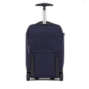 Trolley Cabina PIQUADRO con Portabilità a Zaino in Tessuto Riciclato linea Brief 2 Ruote Colore Blu - BV6270BR2
