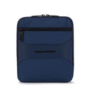 PIQUADRO Herrentasche aus Stoff und Leder, Farbe Blau, Gio-Linie – CA3084S124