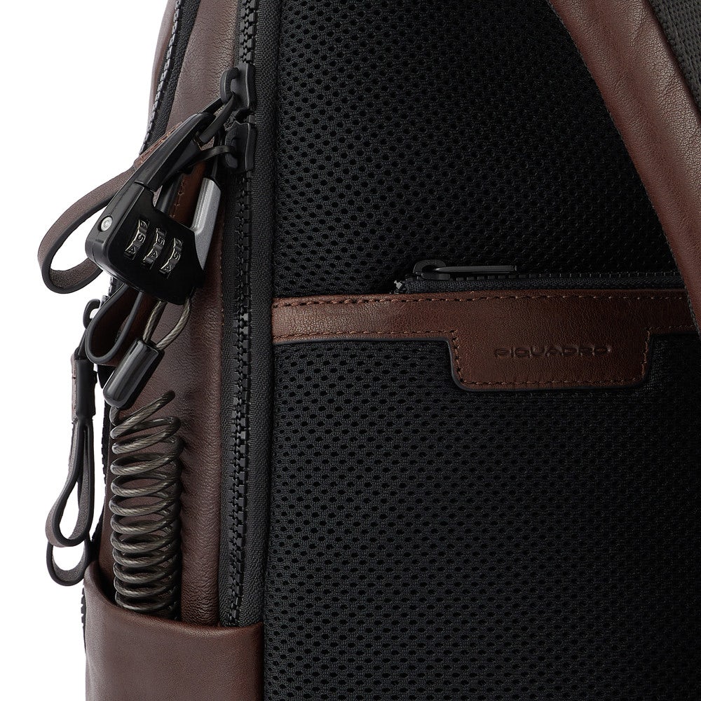 Zaino PIQUADRO Porta Pc 15" e iPad in Pelle Blu Linea Harper - CA3349AP