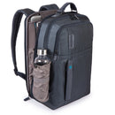 PIQUADRO 15,6" PC- und iPad-Rucksack Pulse P16-Linie aus blauem Stoff CA4174P16