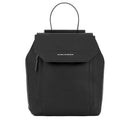 PIQUADRO Damen-Rucksack für iPad aus schwarzem Leder, Circle Line – CA4579W92