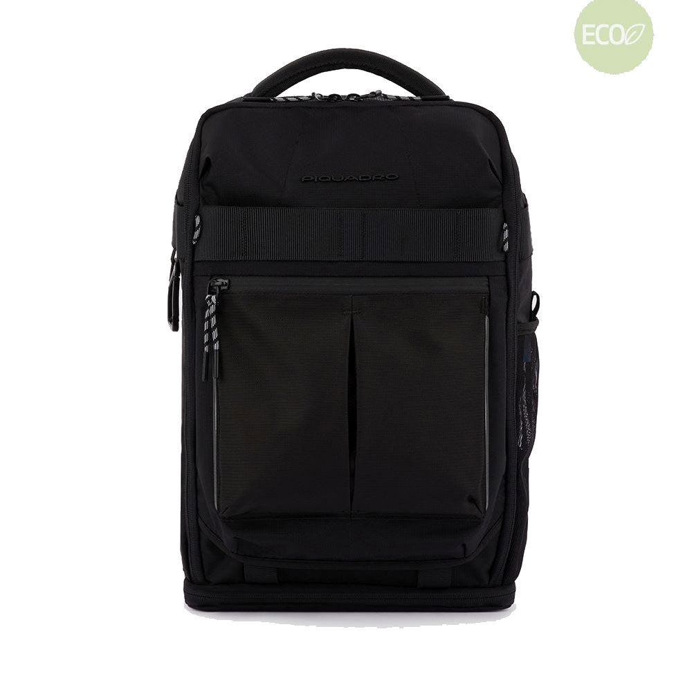 Zaino Piquadro porta Computer 13,3 in Tessuto Riciclato e Pelle Gio Nero in offerta a 141.00 Zaino Piquadro porta Computer 13,3 in Tessuto Riciclato e Pelle Gio Nero in offerta a 141.00