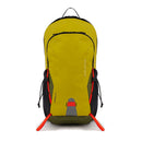 PIQUADRO faltbarer Rucksack für 14-Zoll-PC-Halter aus recyceltem Nylon, faltbare Linie, Farbe Gelb und Chrom – CA6006FLD