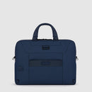 Cartella Porta Pc 15,6" PIQUADRO in Tessuto Riciclato Blu Linea Gio - CA6017S124