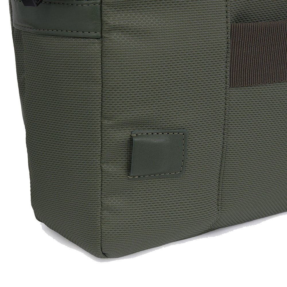 PIQUADRO 14" PC-Aktentasche aus recyceltem Stoff, Blue Gio Line - CA6018S124