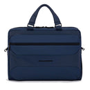 PIQUADRO 14" PC-Aktentasche aus recyceltem Stoff, Blue Gio Line - CA6018S124
