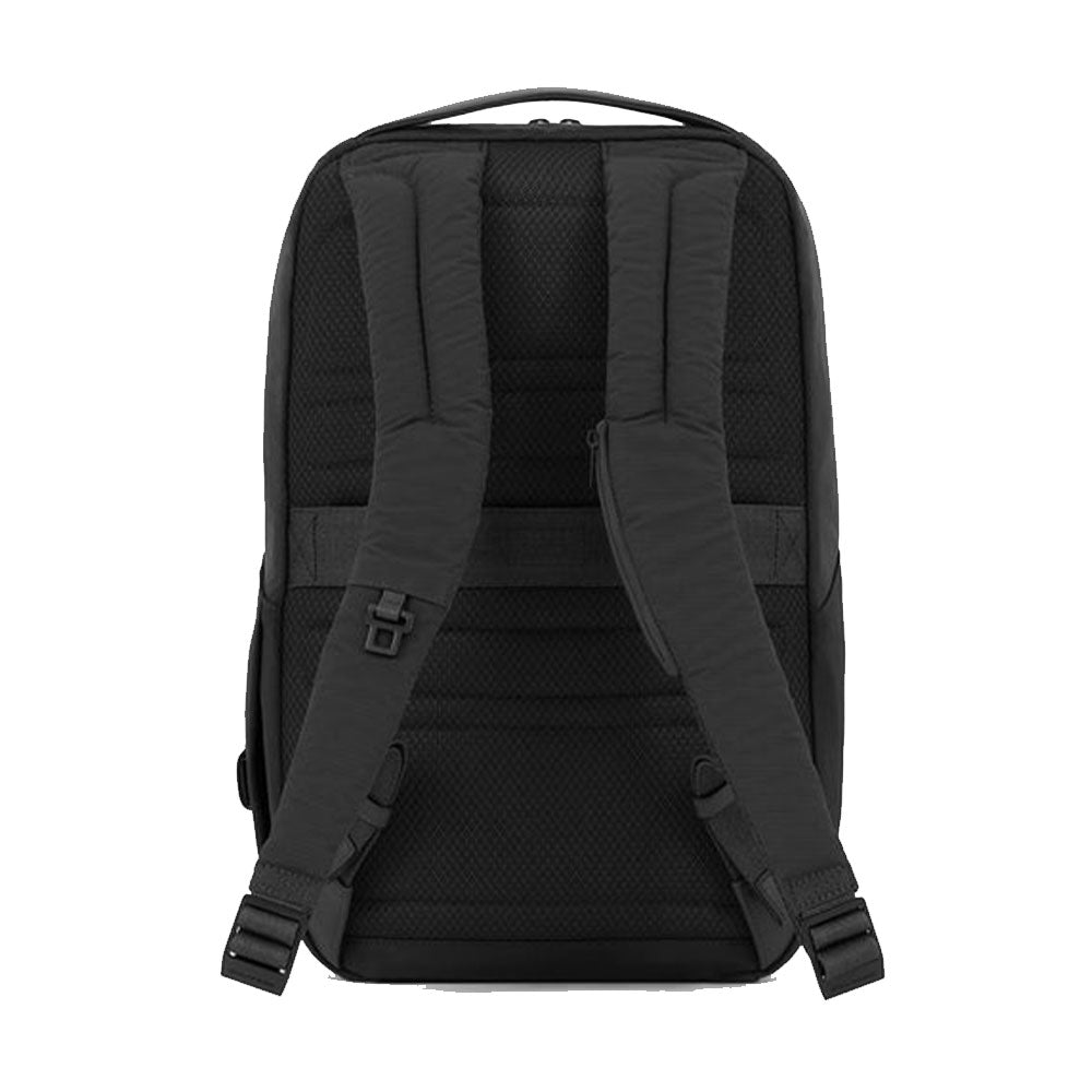 Piquadro P16 Zaino grande in pelle e tessuto porta PC 15.6 a due scomparti