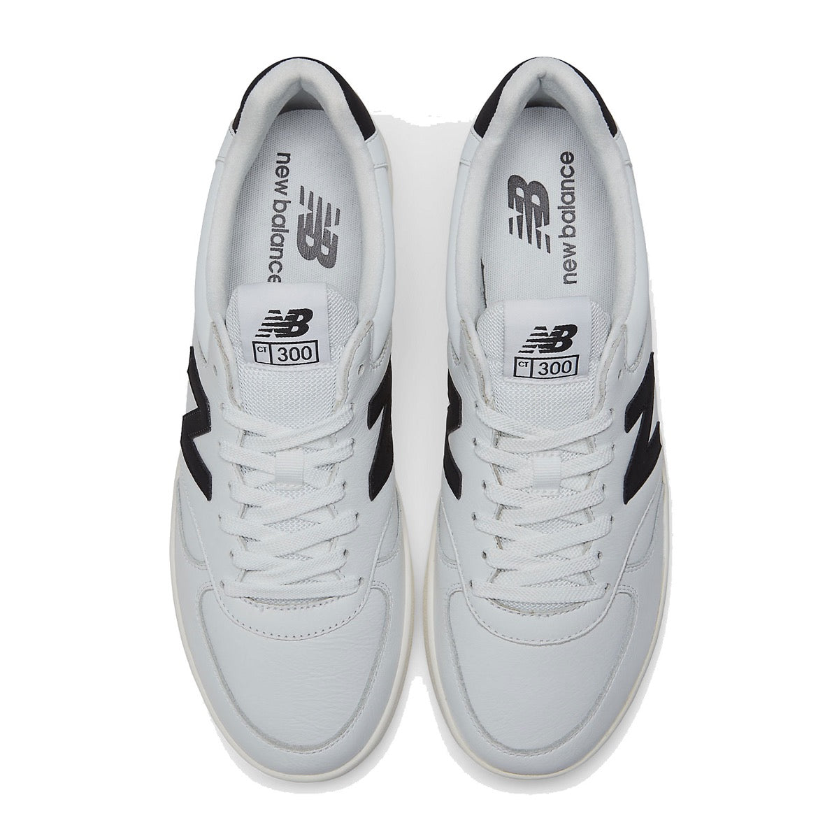Scarpe Uomo NEW BALANCE Sneakers 300 in Pelle e Mesh colore White e Black