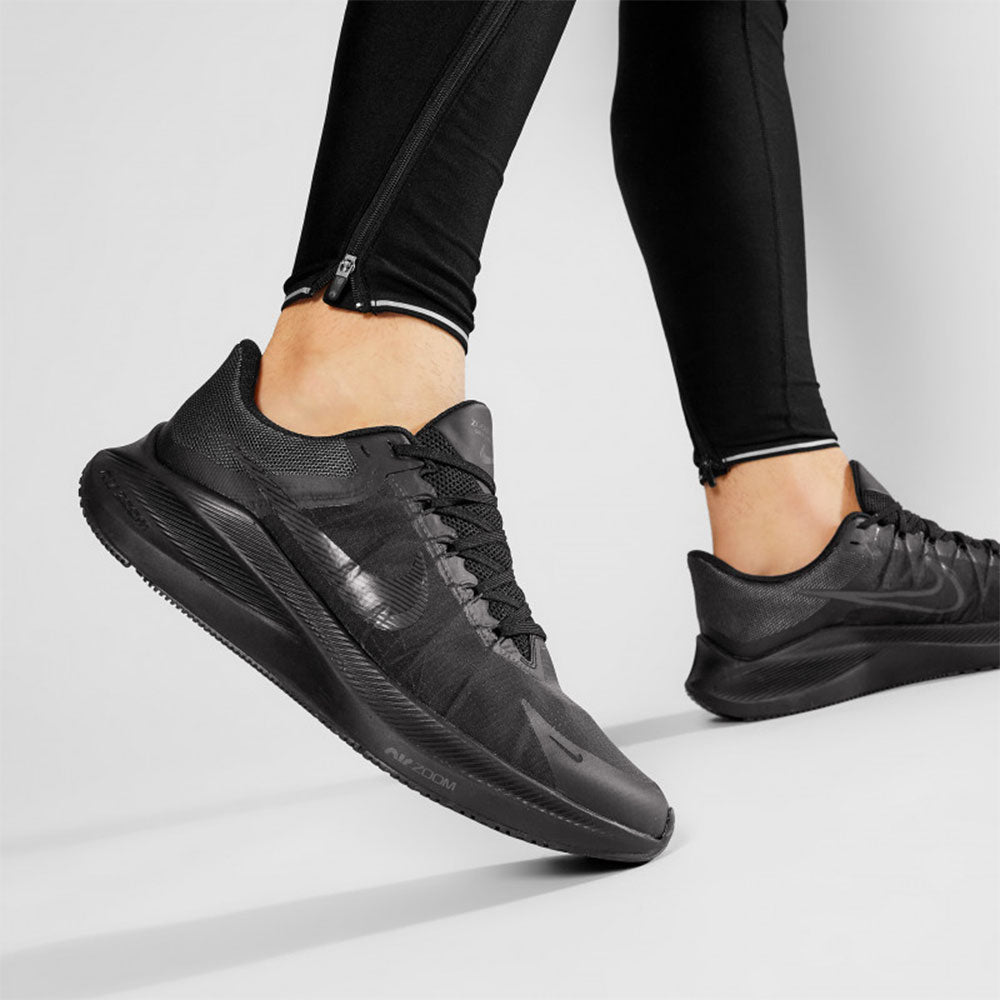 Scarpe NIKE Sneakers linea Zoom Winflo 8 colore Black - DK Smoke Grey