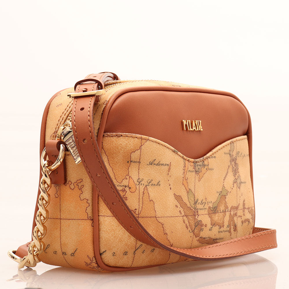 Geo Classic Piccole Borse A Tracolla Borsa A Tracolla Piccola Doppia Cerniera- Geo Classic Alviero Martini Prima Classe