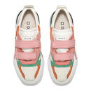 Scarpe Donna D.A.T.E. Sneakers linea Fuga Strap Mesh colore White Pink