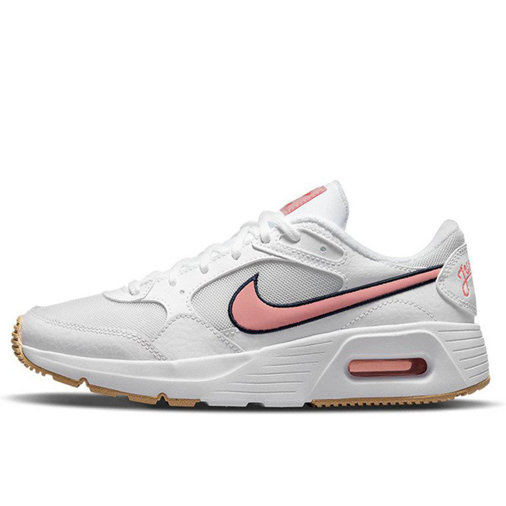 Scarpe Donna NIKE Sneakers linea Air Max SC- SE Colore Bianco e Rosa