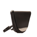 COCCINELLE Damen-Umhängetasche aus schwarzem Glattleder der Josephine-Linie