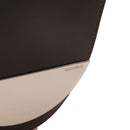 COCCINELLE Damen-Umhängetasche aus schwarzem Glattleder der Josephine-Linie