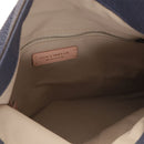 COCCINELLE Hobo-Umhängetasche für Damen aus Leder, Linie Estelle Elephant, Farbe Blaubeere