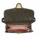 Borsa Donna a Tracolla COCCINELLE in Pelle Liscia Linea Marvin Twist colore Bark