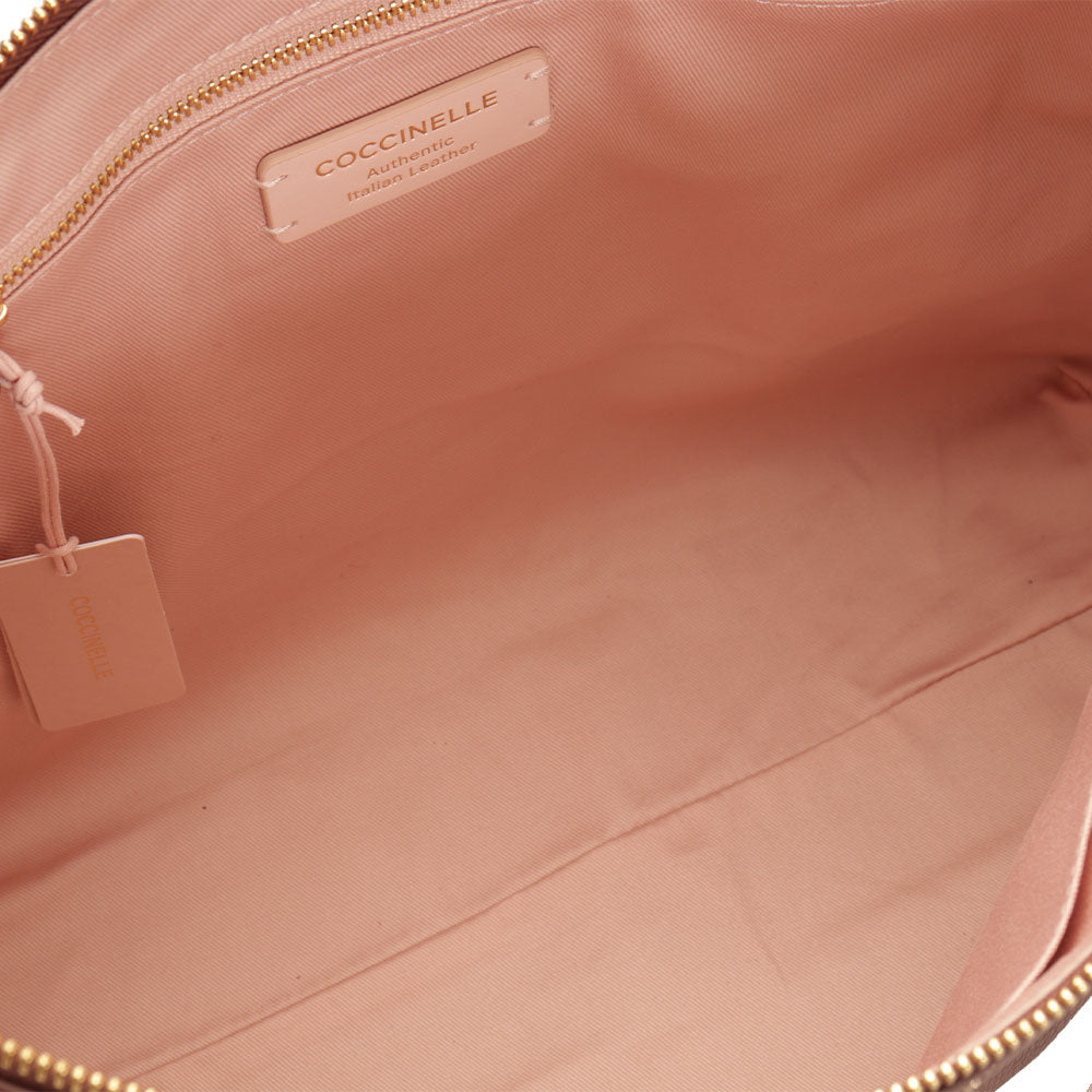 COCCINELLE Einkaufstasche Lea Line aus Carruba-Leder mittlerer Größe