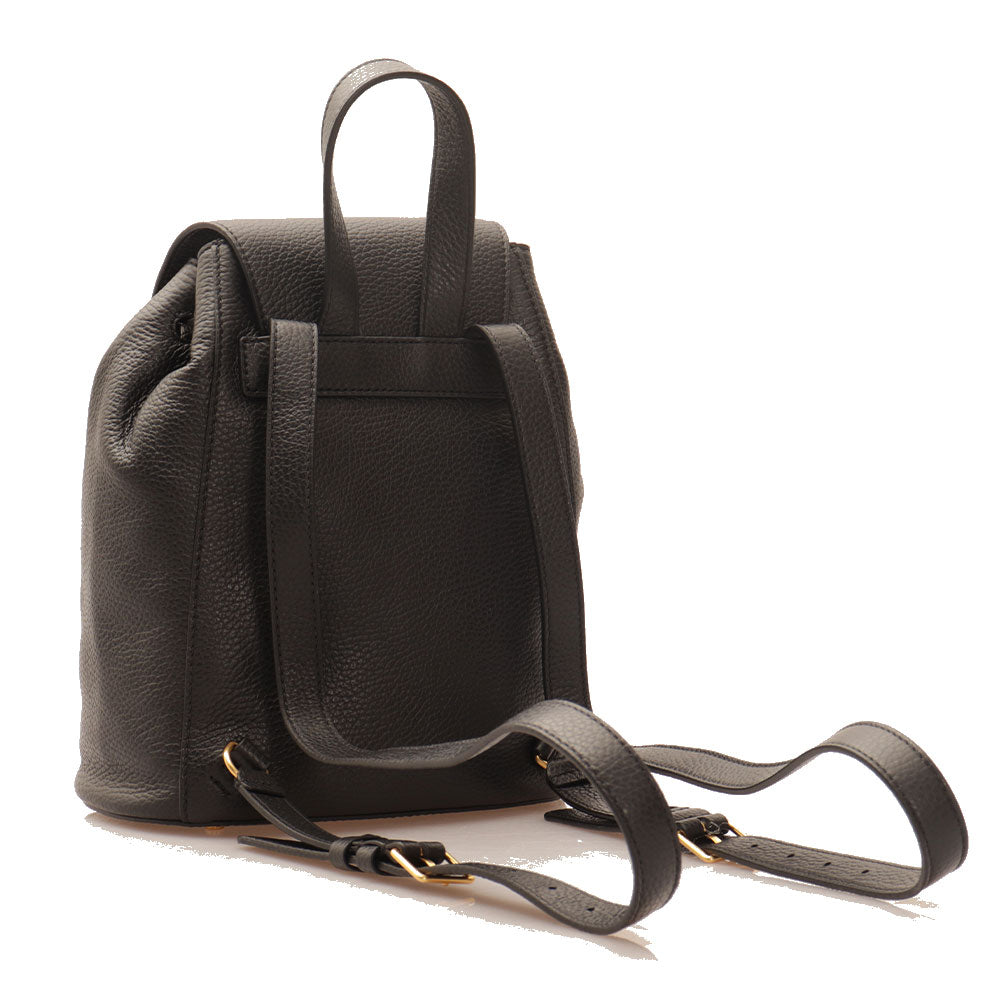 Zaino Piccolo COCCINELLE in Pelle Linea Beat Soft colore Nero a