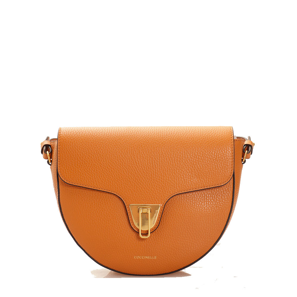 COCCINELLE Damen-Umhängetasche aus Leder Beat Soft Medium Linie Farbe Paprika