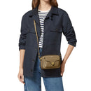 COCCINELLE Damen-Umhängetasche aus Haselnussleder der Beat Soft Mini-Linie